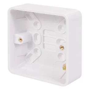 electrical back boxes|screwfix 25mm back box.